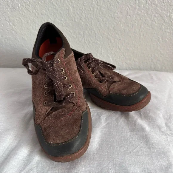 Merrell Espresso Suede Trail Shoes Women’s 8 Brown Lace-Up Hiking Sneakers - Picture 3 of 13